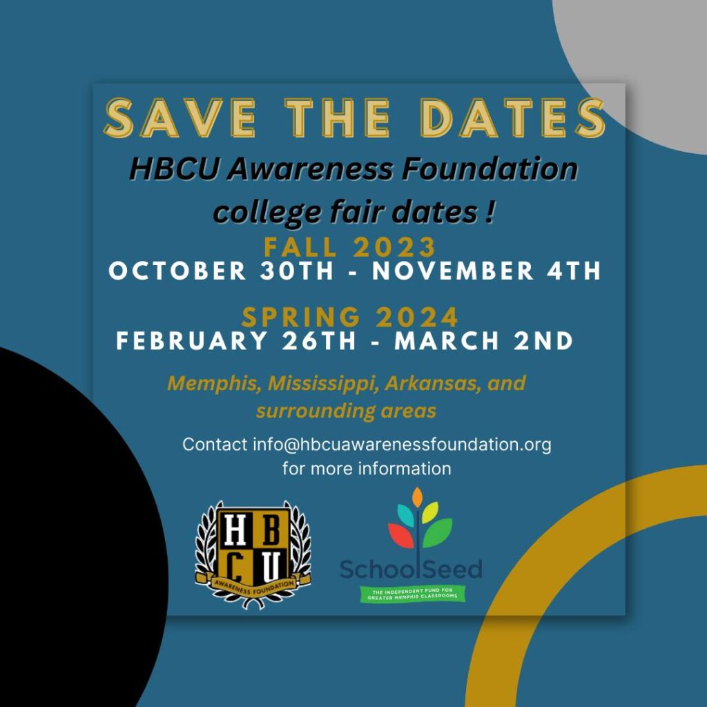 Save the Date 2024 Spring HBCU College Fair HBCU Awareness Foundation